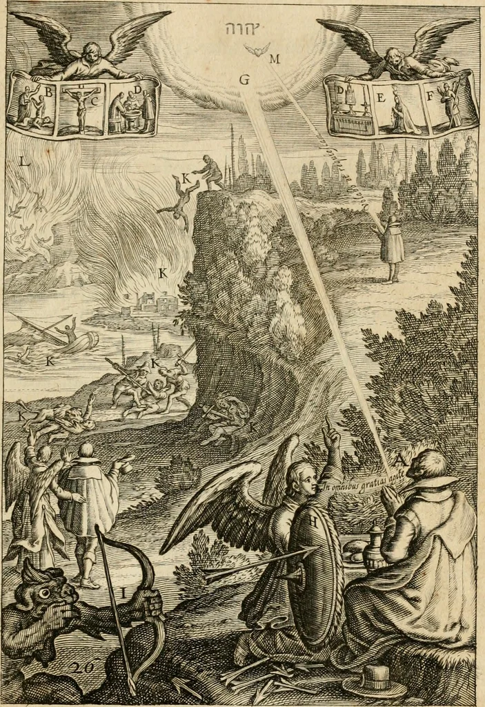 An illustration from AntonI Sucquet e Societate Iesu Via vitae aeternae, 1620, leaf 50