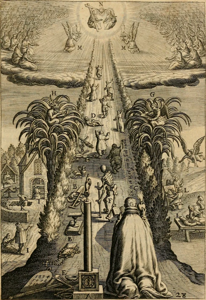 An illustration from AntonI Sucquet e Societate Iesu Via vitae aeternae, 1620, leaf 78
