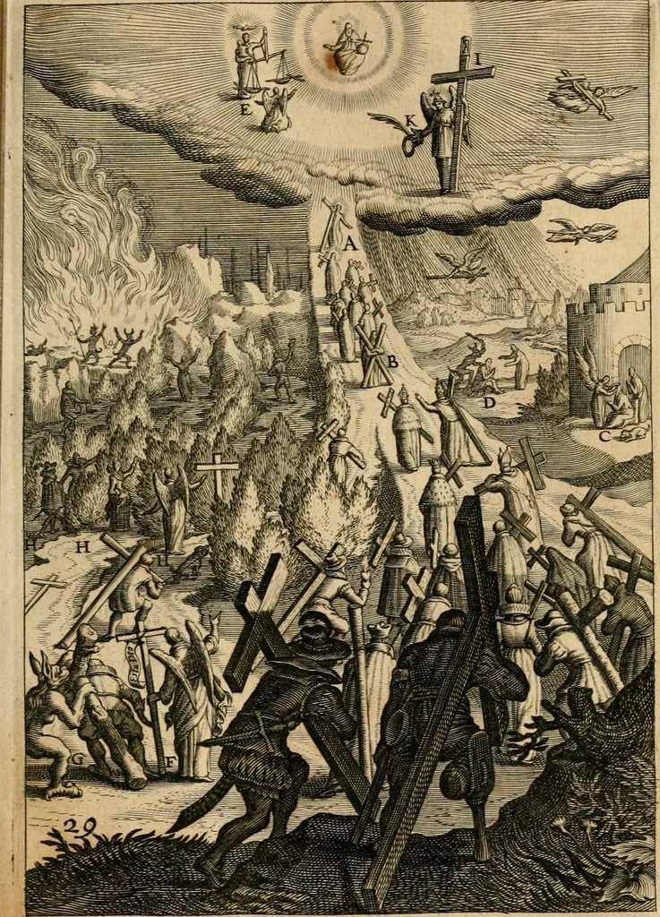 An illustration from AntonI Sucquet e Societate Iesu Via vitae aeternae, 1620, leaf 94
