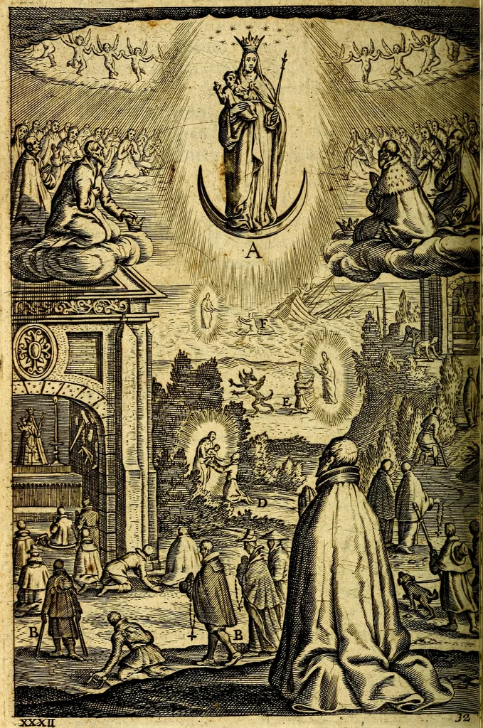 An illustration from Antoni Sucquet ... Via vitae aeternae, 1630, leaf 1099
