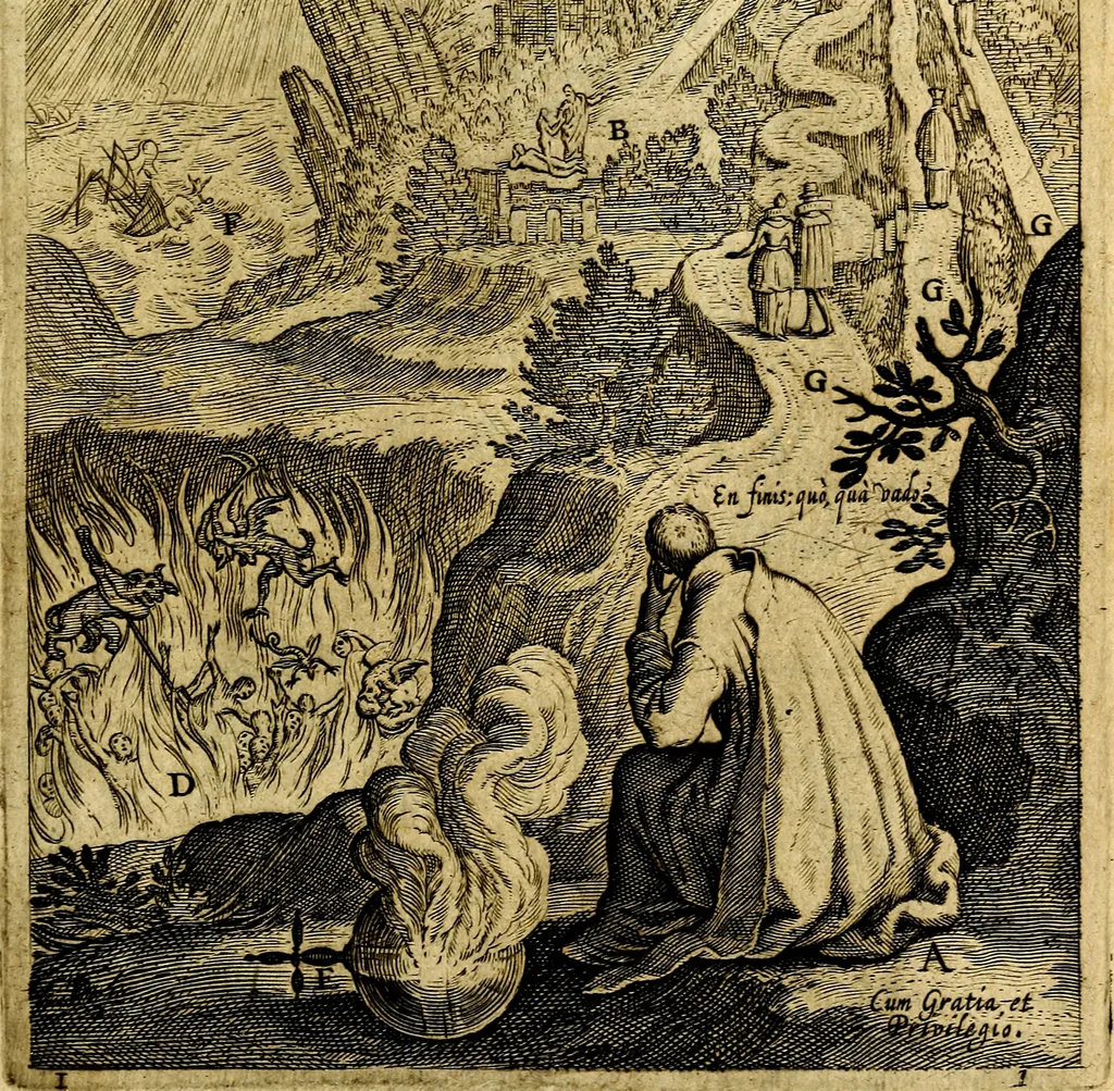 An illustration from Antoni Sucquet ... Via vitae aeternae, 1630, leaf 24