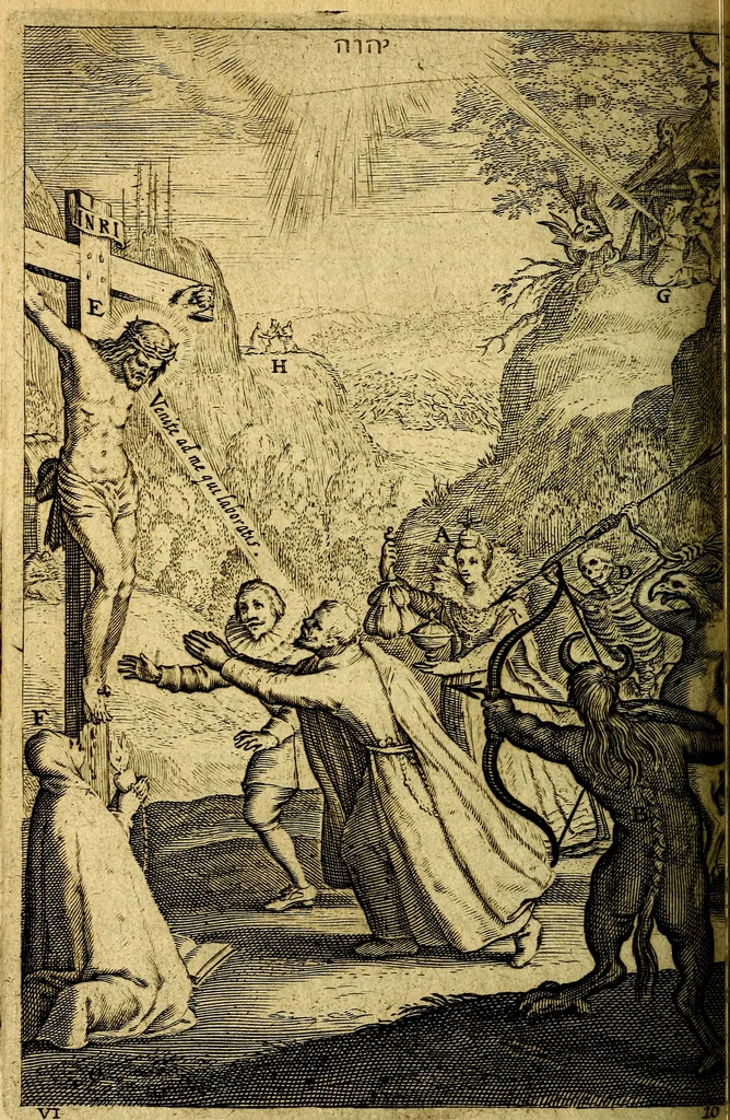 An illustration from Antoni Sucquet ... Via vitae aeternae, 1630, leaf 315