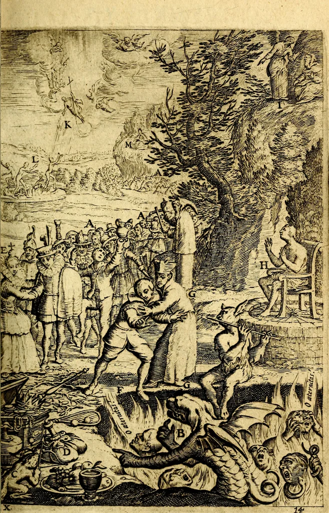 An illustration from Antoni Sucquet ... Via vitae aeternae, 1630, leaf 344