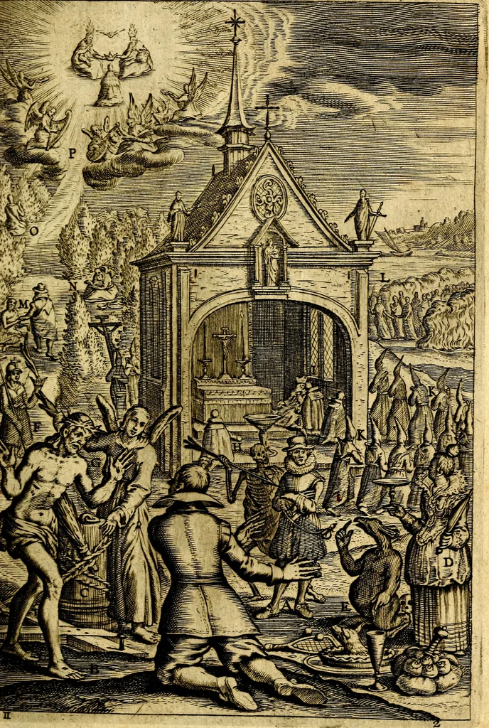An illustration from Antoni Sucquet ... Via vitae aeternae, 1630, leaf 66