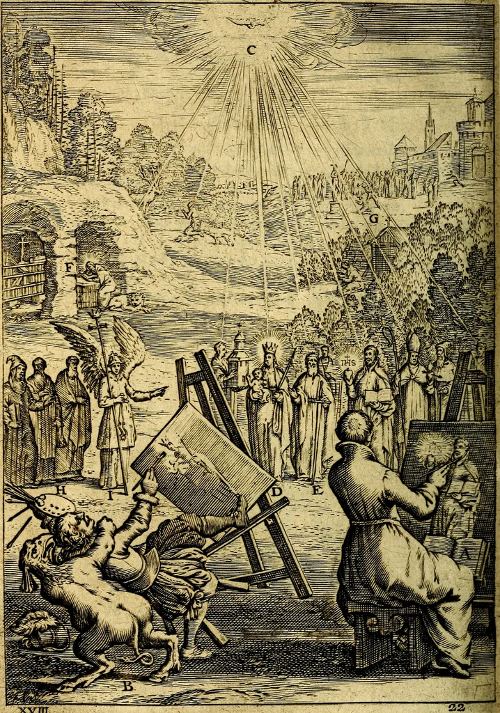 An illustration from Antoni Sucquet ... Via vitae aeternae, 1630, leaf 661