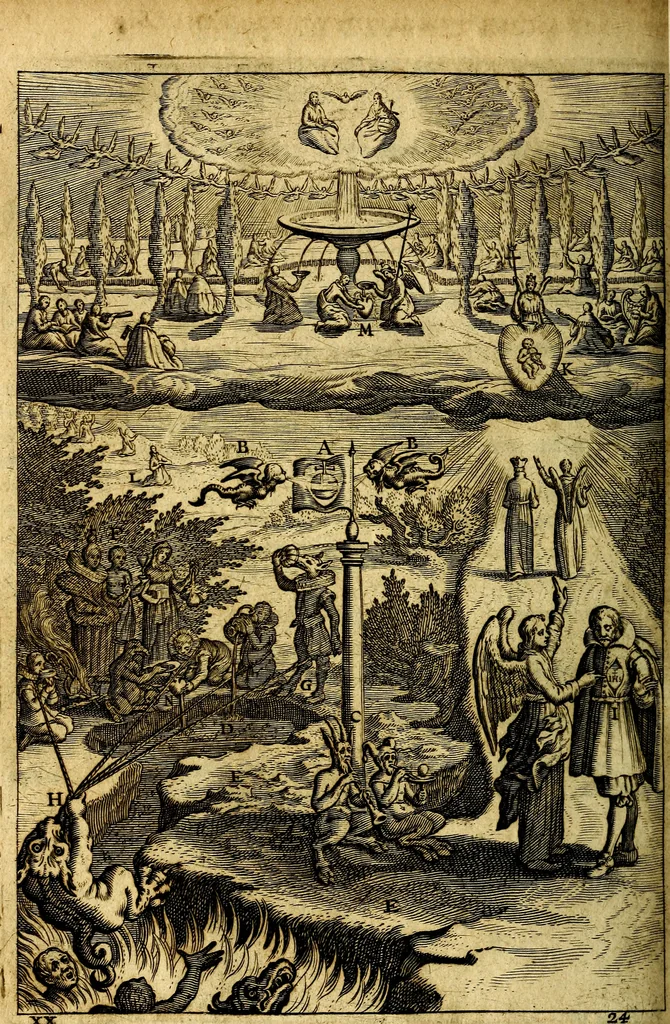 An illustration from Antoni Sucquet ... Via vitae aeternae, 1630, leaf 683