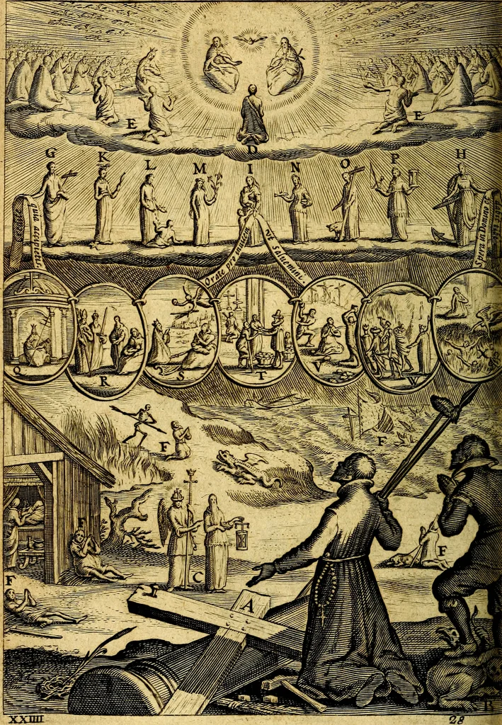 An illustration from Antoni Sucquet ... Via vitae aeternae, 1630, leaf 727