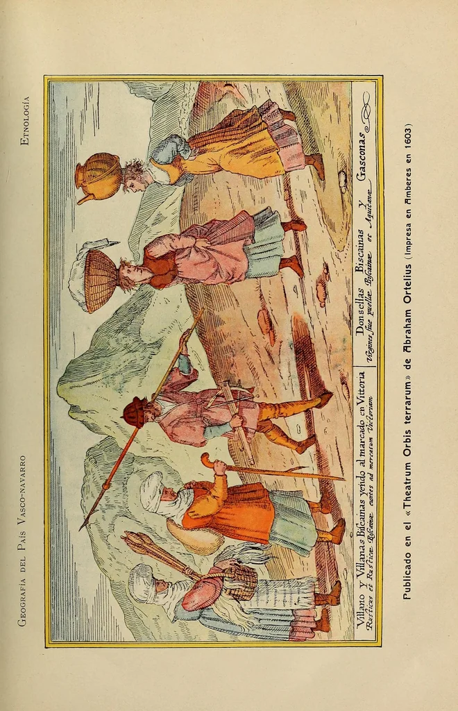 An illustration from Antropología y etnología del país Vasco-Navarro, 1911, leaf 65