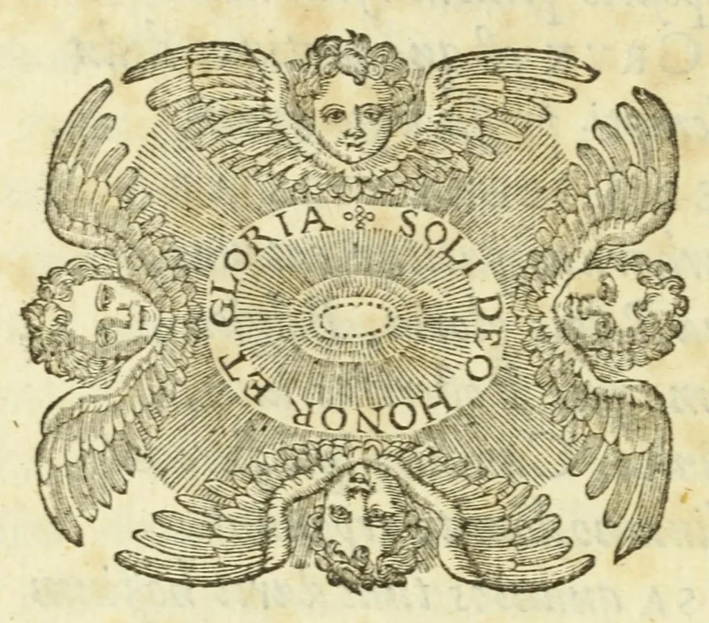 An illustration from Antverpia, 1610, leaf 158