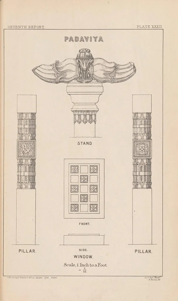 An illustration from Anuradhpura and the North-Central Province ... : progress report, 1890, leaf 155