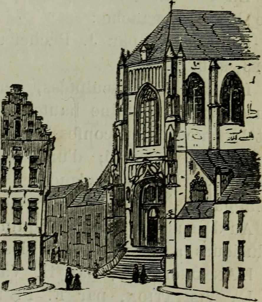 An illustration from Anvers (guide) : histoire, institutions, description des monuments et oeuvres-d'art, 1874, leaf 106