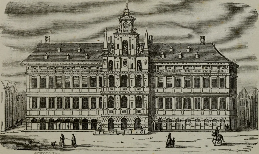 An illustration from Anvers (guide) : histoire, institutions, description des monuments et oeuvres-d'art, 1874, leaf 131