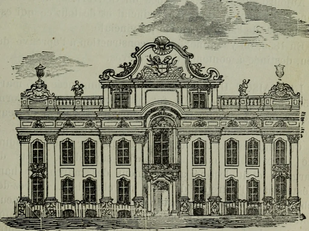 An illustration from Anvers (guide) : histoire, institutions, description des monuments et oeuvres-d'art, 1874, leaf 146