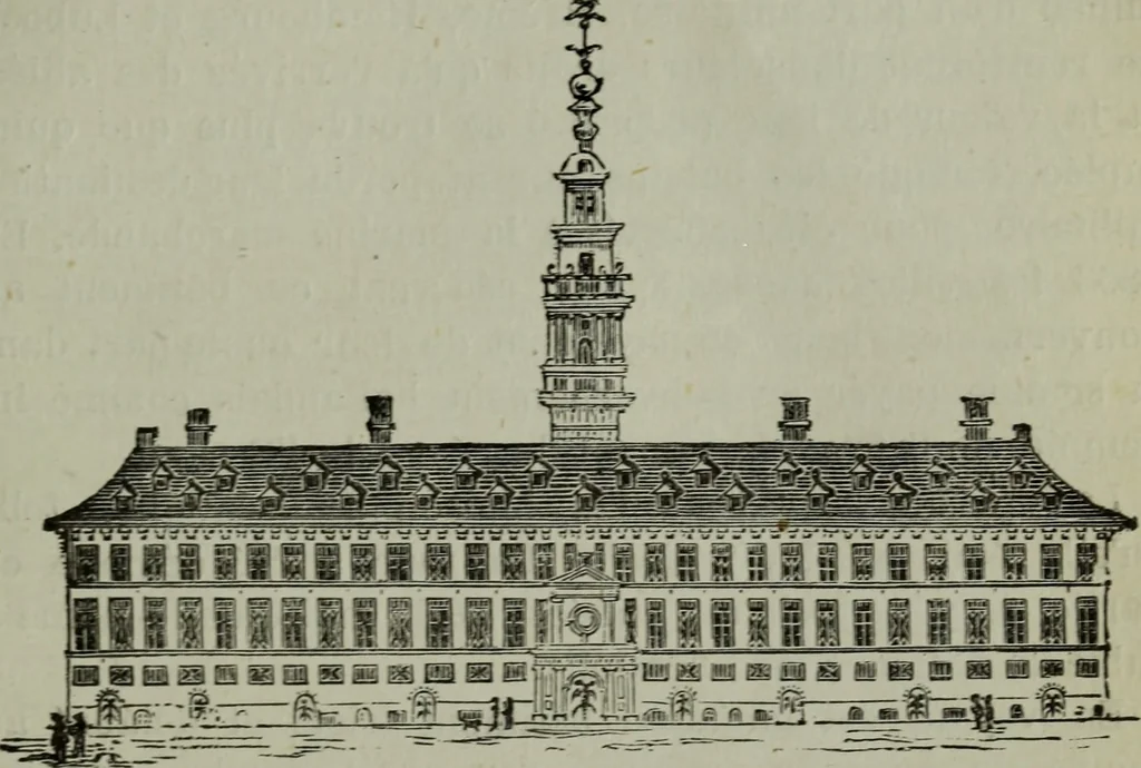 An illustration from Anvers (guide) : histoire, institutions, description des monuments et oeuvres-d'art, 1874, leaf 148