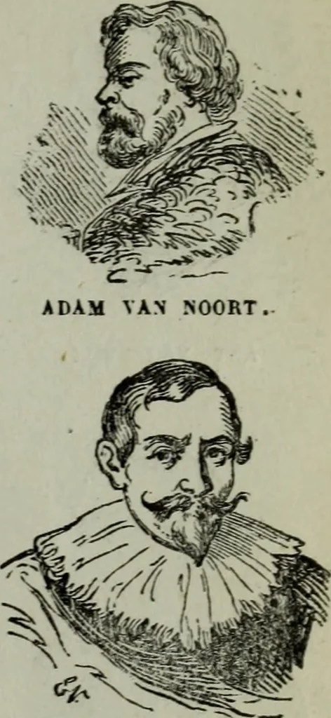 An illustration from Anvers (guide) : histoire, institutions, description des monuments et oeuvres-d'art, 1874, leaf 176