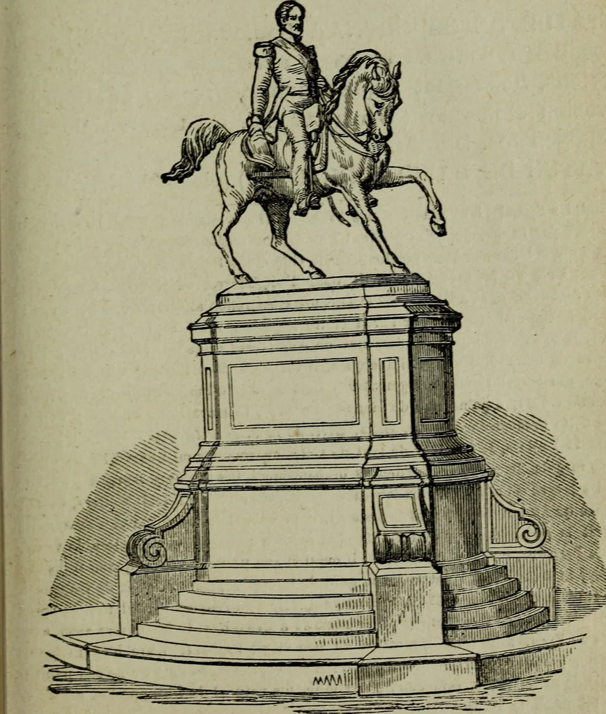 An illustration from Anvers (guide) : histoire, institutions, description des monuments et oeuvres-d'art, 1874, leaf 224