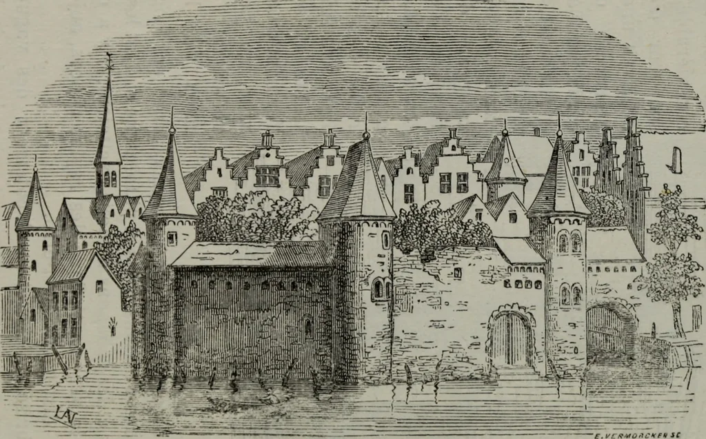 An illustration from Anvers (guide) : histoire, institutions, description des monuments et oeuvres-d'art, 1874, leaf 239