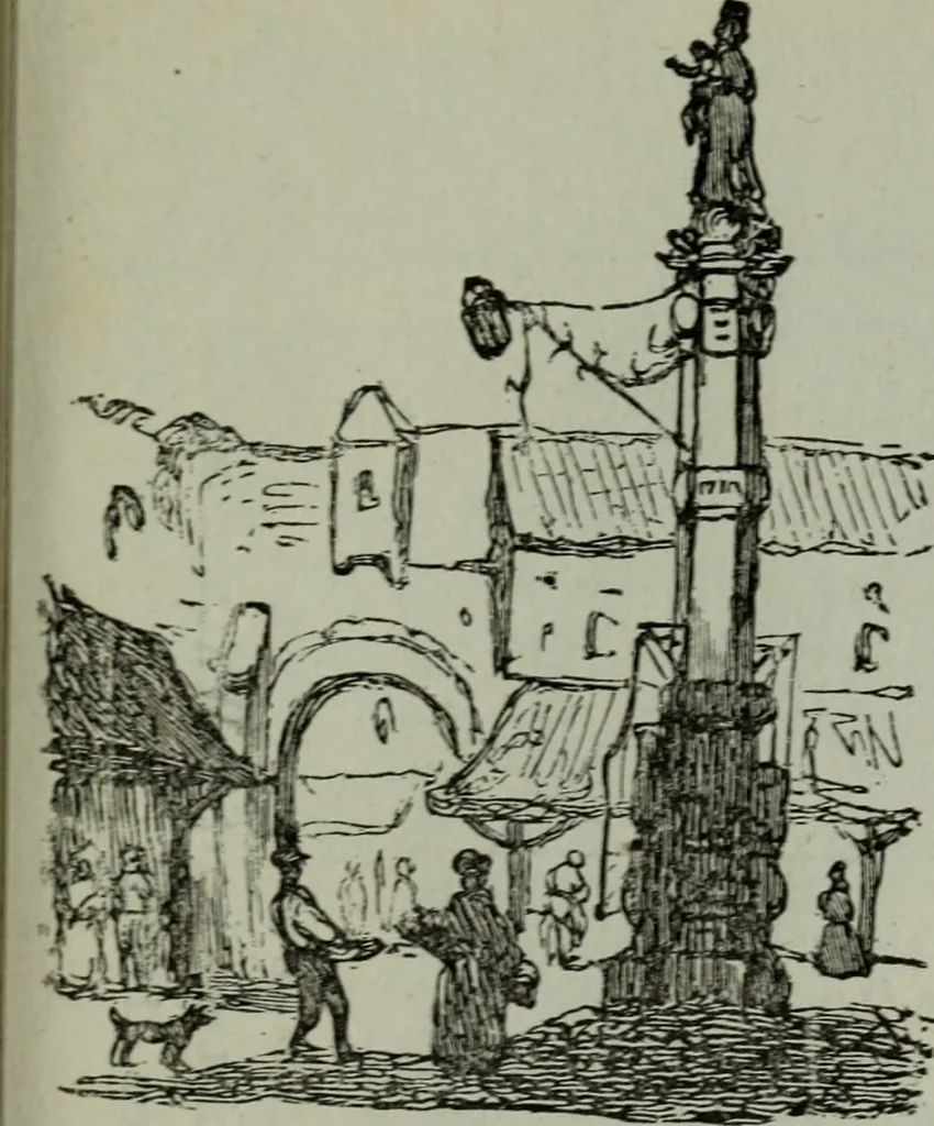 An illustration from Anvers (guide) : histoire, institutions, description des monuments et oeuvres-d'art, 1874, leaf 240