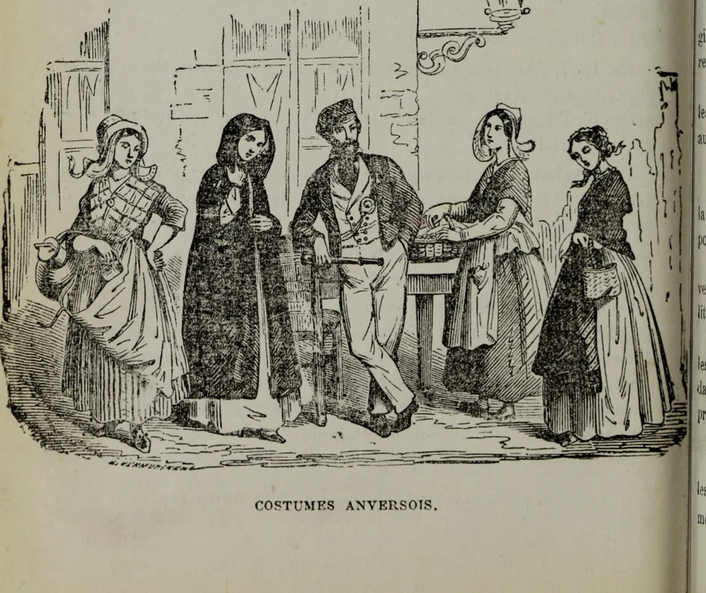 An illustration from Anvers (guide) : histoire, institutions, description des monuments et oeuvres-d'art, 1874, leaf 271