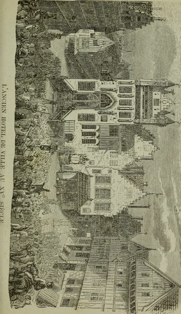 An illustration from Anvers (guide) : histoire, institutions, description des monuments et oeuvres-d'art, 1874, leaf 44
