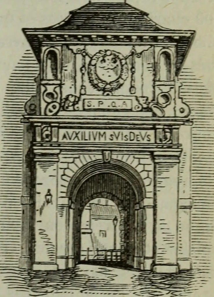 An illustration from Anvers (guide) : histoire, institutions, description des monuments et oeuvres-d'art, 1874, leaf 50