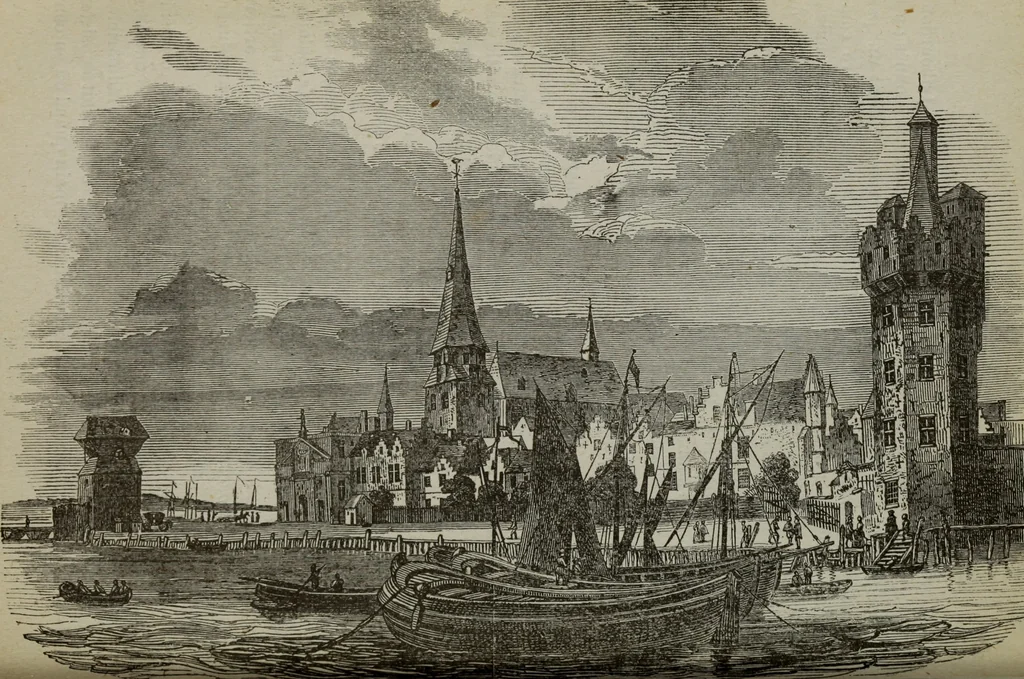 An illustration from Anvers (guide) : histoire, institutions, description des monuments et oeuvres-d'art, 1874, leaf 55