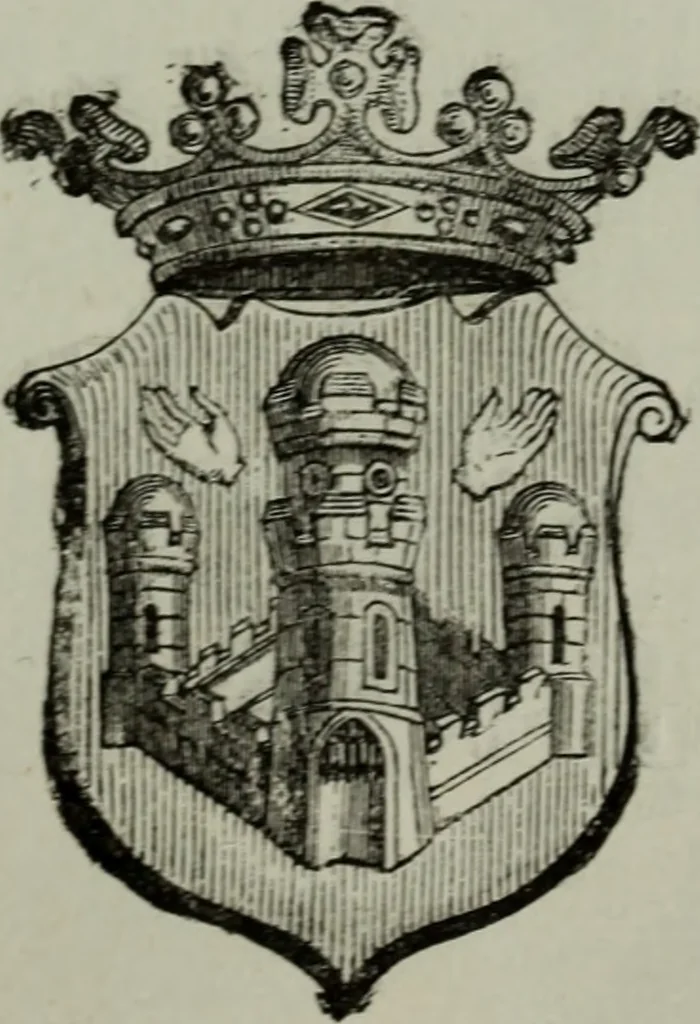An illustration from Anvers (guide) : histoire, institutions, description des monuments et oeuvres-d'art, 1874, leaf 64