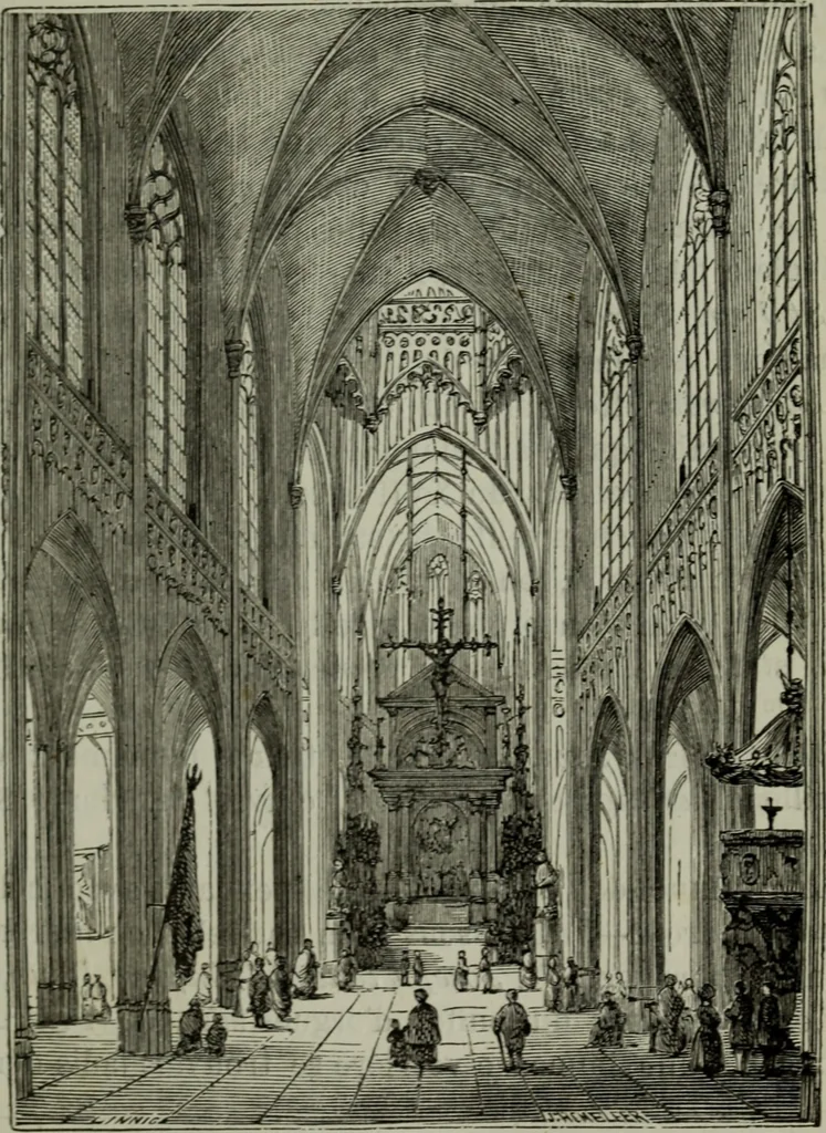 An illustration from Anvers (guide) : histoire, institutions, description des monuments et oeuvres-d'art, 1874, leaf 88