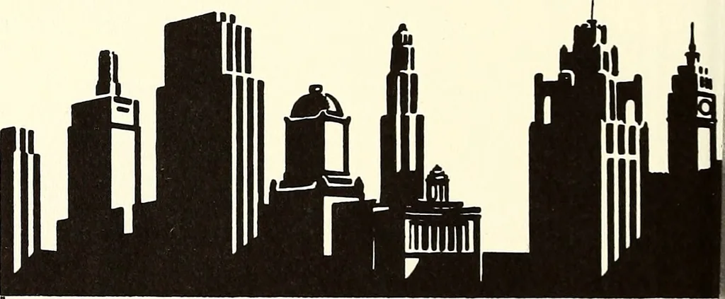 An illustration from Apartment hotels : the Belden, the Webster, the Parkway, 1916, leaf 1