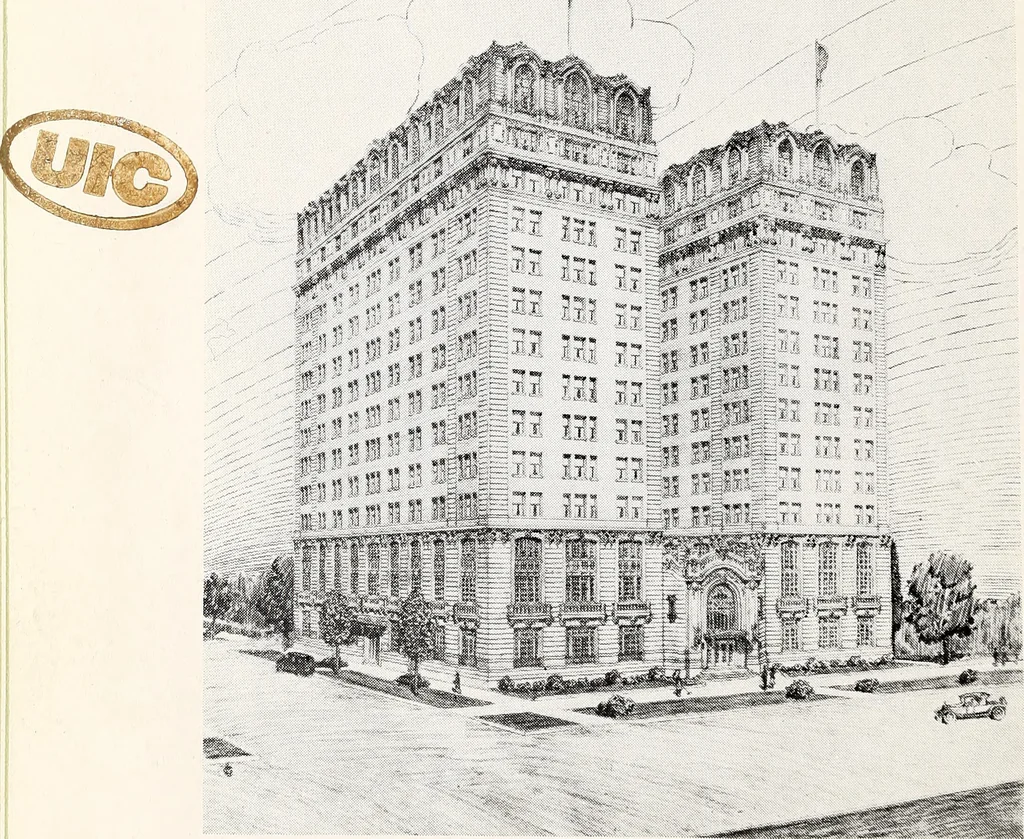 An illustration from Apartment hotels : the Belden, the Webster, the Parkway, 1916, leaf 3