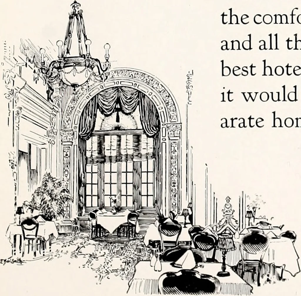 An illustration from Apartment hotels : the Belden, the Webster, the Parkway, 1916, leaf 4