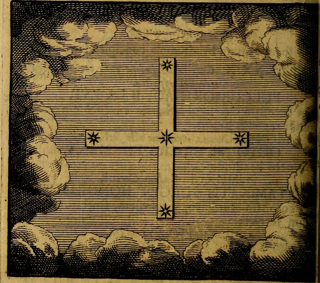 An illustration from Apelles symbolicus, exhibens seriem amplissimam symbolorum, poetisque, oratoribus ac verbi dei praedicatoribus conceptus subministrans varios, 1699, leaf 217