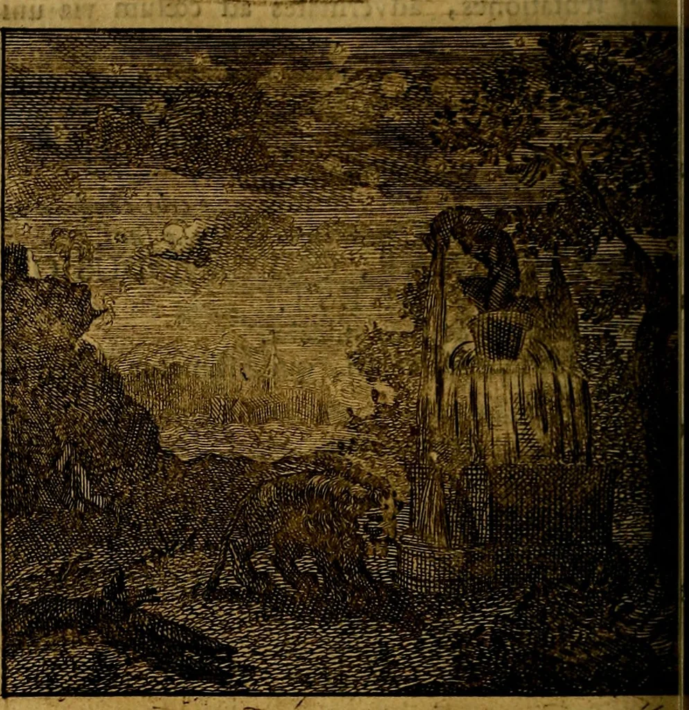 An illustration from Apelles symbolicus, exhibens seriem amplissimam symbolorum, poetisque, oratoribus ac verbi dei praedicatoribus conceptus subministrans varios, 1699, leaf 235