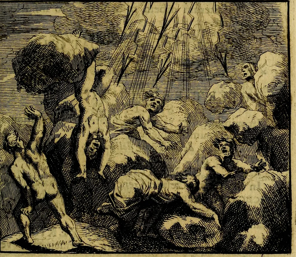 An illustration from Apelles symbolicus, exhibens seriem amplissimam symbolorum, poetisque, oratoribus ac verbi dei praedicatoribus conceptus subministrans varios, 1699, leaf 28