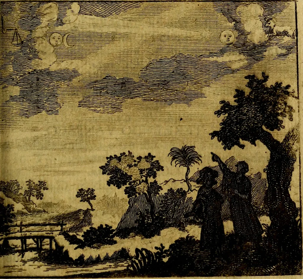 An illustration from Apelles symbolicus, exhibens seriem amplissimam symbolorum, poetisque, oratoribus ac verbi dei praedicatoribus conceptus subministrans varios, 1699, leaf 292