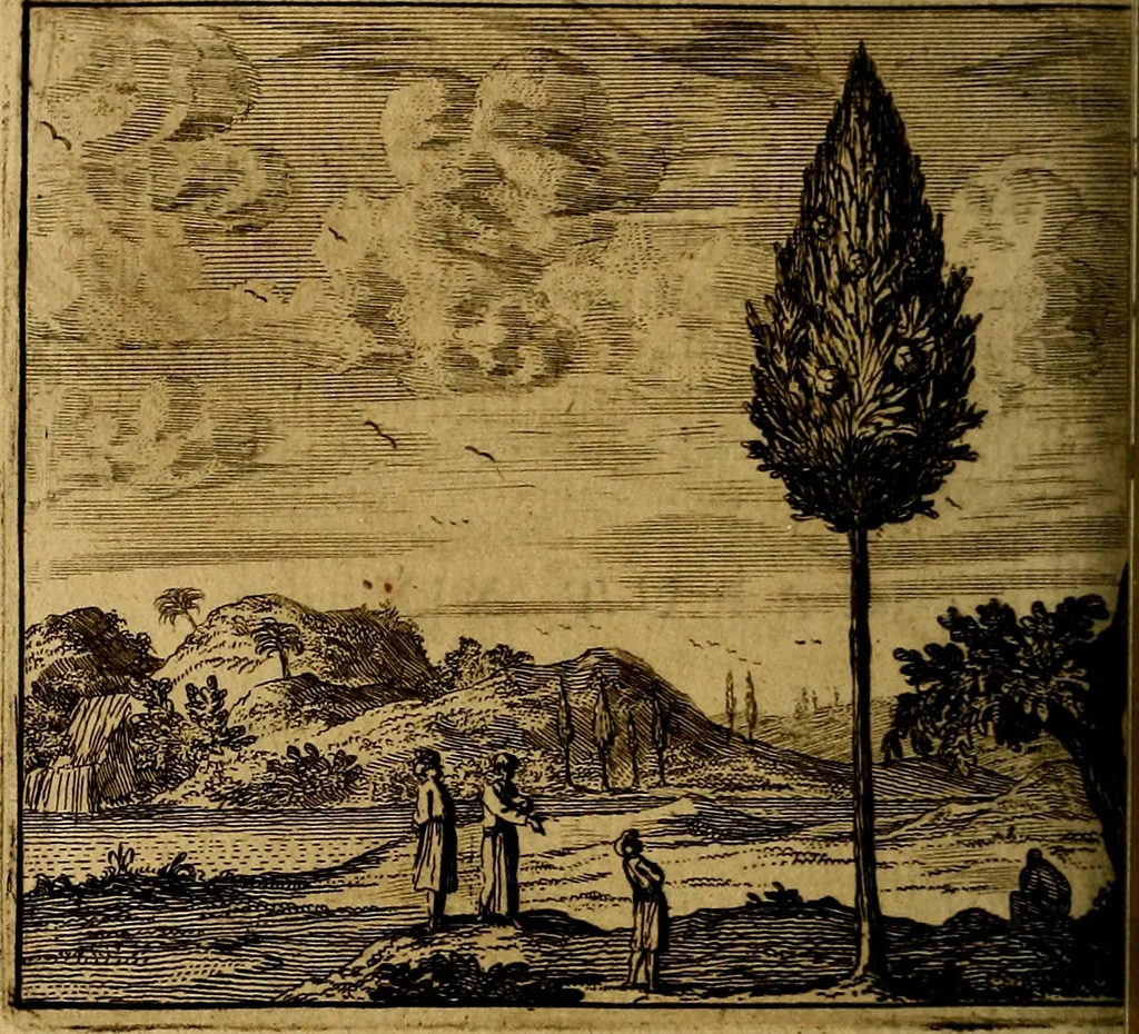 An illustration from Apelles symbolicus, exhibens seriem amplissimam symbolorum, poetisque, oratoribus ac verbi dei praedicatoribus conceptus subministrans varios, 1699, leaf 837