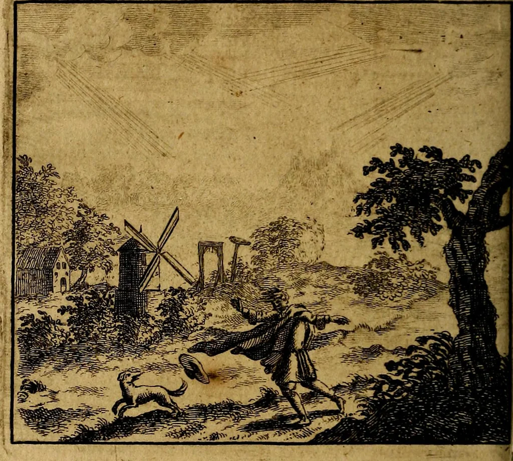 An illustration from Apelles symbolicus, exhibens seriem amplissimam symbolorum, poetisque, oratoribus ac verbi dei praedicatoribus conceptus subministrans varios, 1699, leaf 203