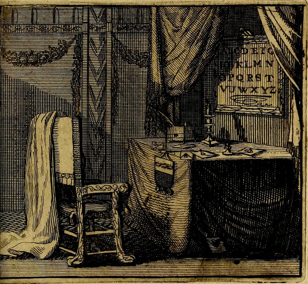 An illustration from Apelles symbolicus, exhibens seriem amplissimam symbolorum, poetisque, oratoribus ac verbi dei praedicatoribus conceptus subministrans varios, 1699, leaf 284