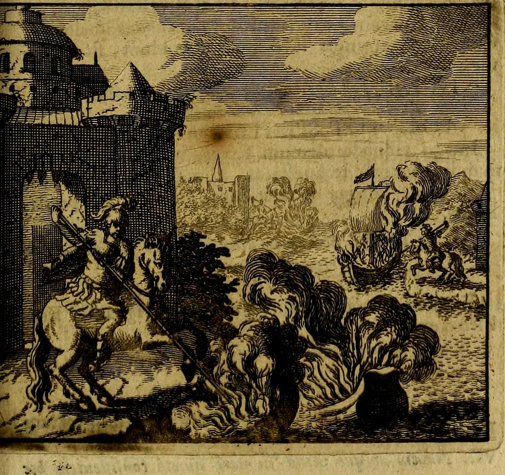 An illustration from Apelles symbolicus, exhibens seriem amplissimam symbolorum, poetisque, oratoribus ac verbi dei praedicatoribus conceptus subministrans varios, 1699, leaf 302