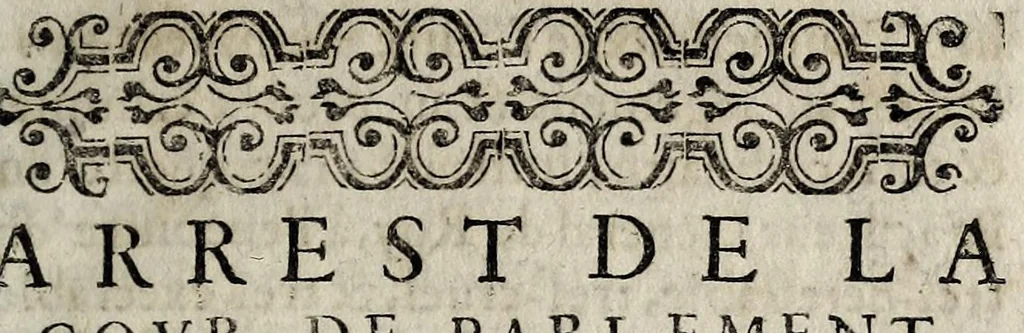 An illustration from Aphorismes ov sommaires de la doctrine des Iesvites, et de quelques autres leurs docteurs : par lesquels le vray christianisme est corrompu, la paix publique troublée, & les liens de la societé humaine sont entierement violés & rompus ; extraicts des escrits, sentences, & actes publics des Iesuites, & de leurs liures, & autres de leurs docteurs ; traduits de Latin en François ; iouxte la copie imprimee en Allemagne., 1610, leaf 91