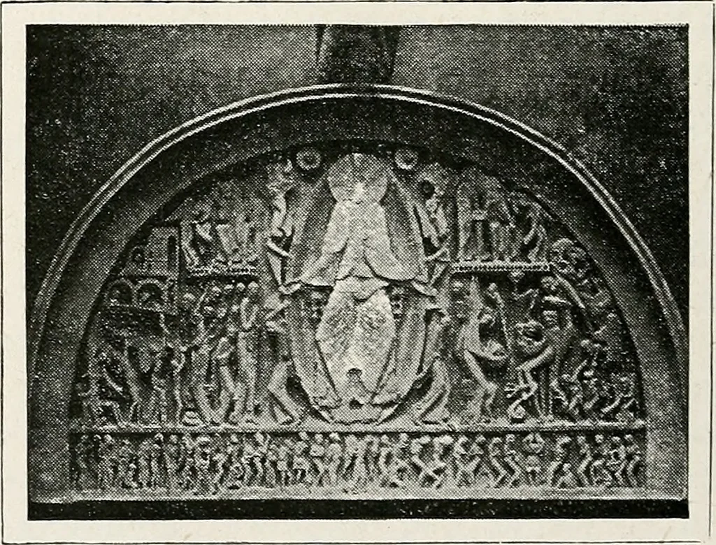 An illustration from Apollo : histoire générale des arts plastiques professée en 1902-1903 à l'École du Louvre, 1907, leaf 129
