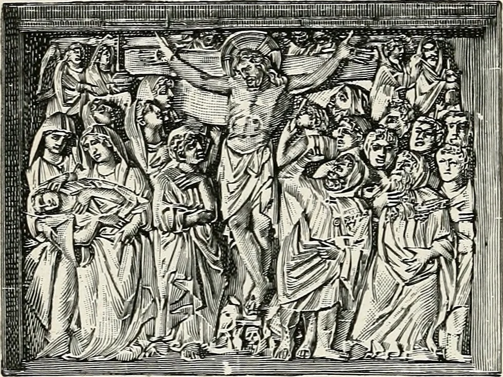 An illustration from Apollo : histoire générale des arts plastiques professée en 1902-1903 à l'École du Louvre, 1907, leaf 155