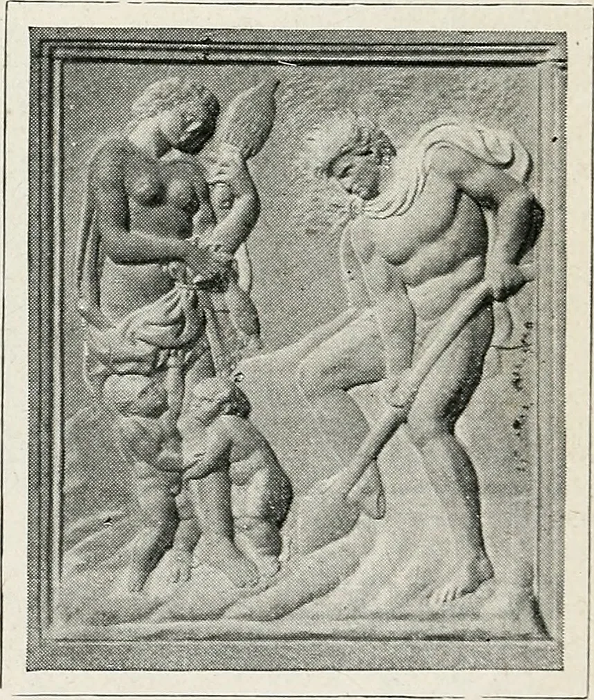 An illustration from Apollo : histoire générale des arts plastiques professée en 1902-1903 à l'École du Louvre, 1907, leaf 170