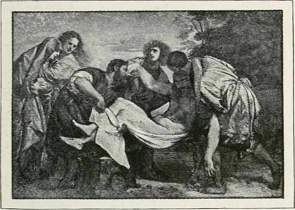 An illustration from Apollo : histoire générale des arts plastiques professée en 1902-1903 à l'École du Louvre, 1907, leaf 180