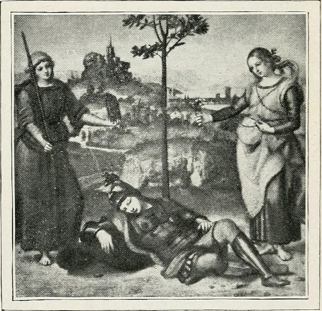 An illustration from Apollo : histoire générale des arts plastiques professée en 1902-1903 à l'École du Louvre, 1907, leaf 196