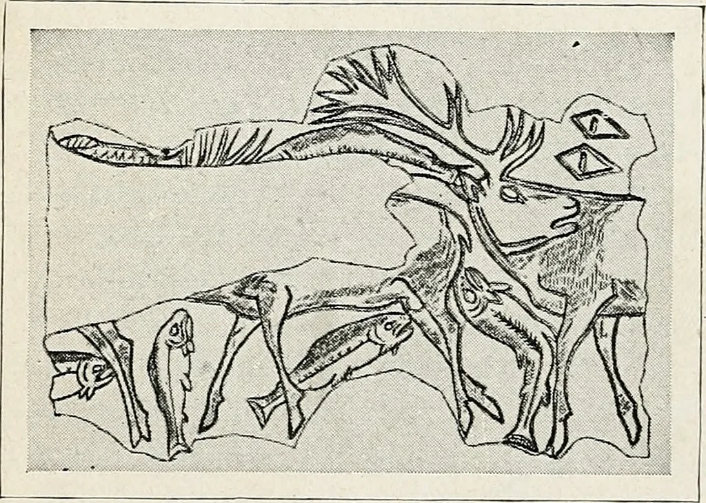 An illustration from Apollo : histoire générale des arts plastiques professée en 1902-1903 à l'École du Louvre, 1907, leaf 21