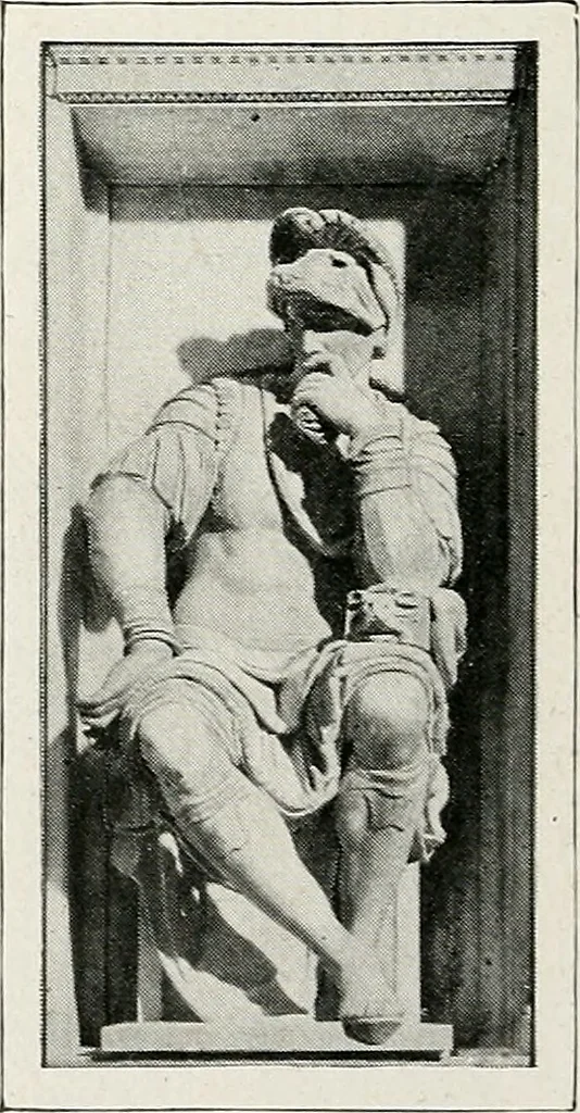 An illustration from Apollo : histoire générale des arts plastiques professée en 1902-1903 à l'École du Louvre, 1907, leaf 211