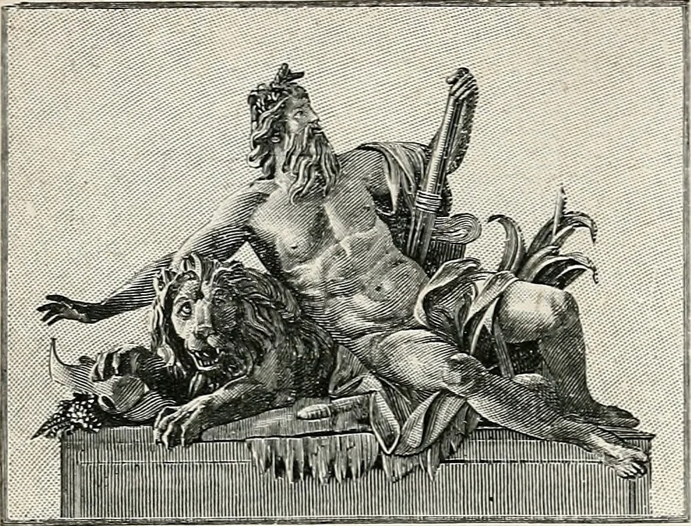 An illustration from Apollo : histoire générale des arts plastiques professée en 1902-1903 à l'École du Louvre, 1907, leaf 285