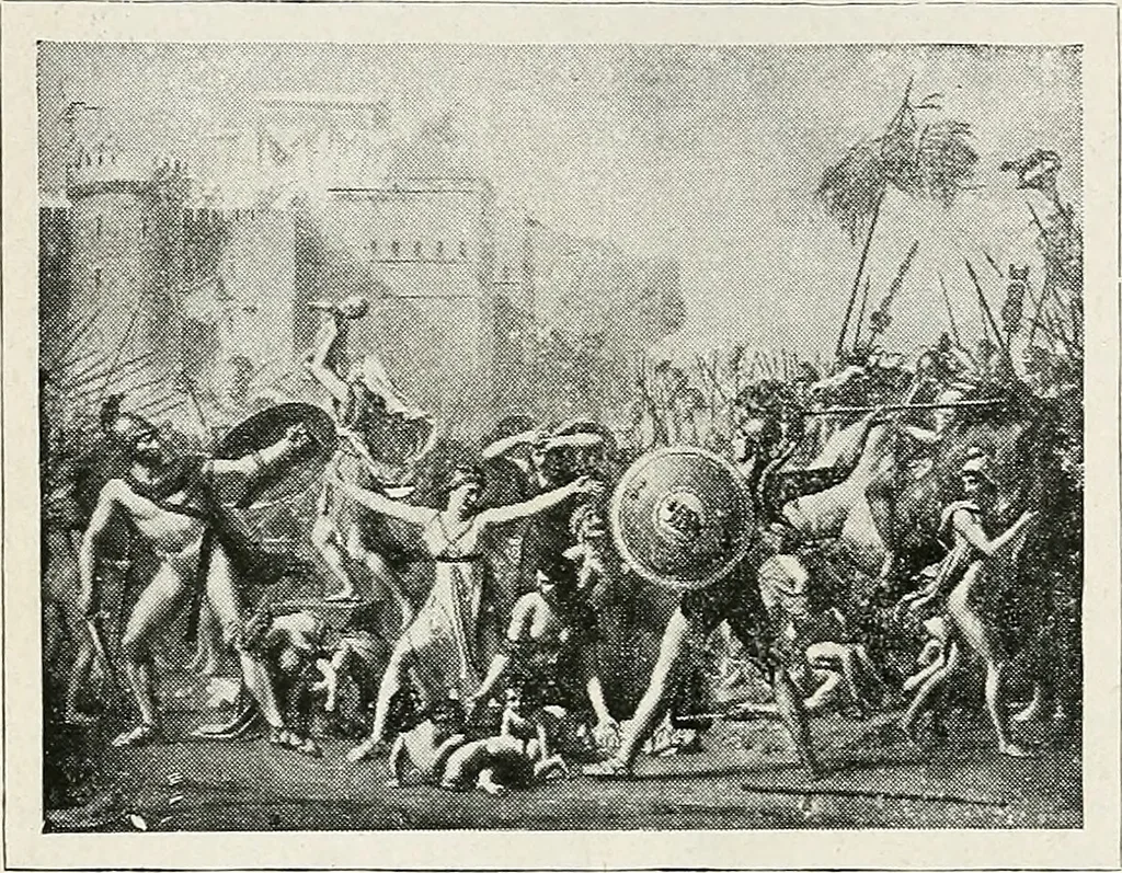 An illustration from Apollo : histoire générale des arts plastiques professée en 1902-1903 à l'École du Louvre, 1907, leaf 303