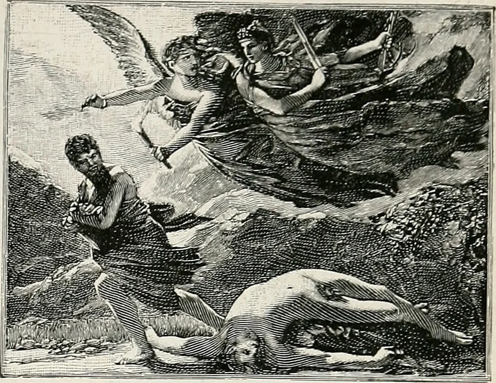 An illustration from Apollo : histoire générale des arts plastiques professée en 1902-1903 à l'École du Louvre, 1907, leaf 306
